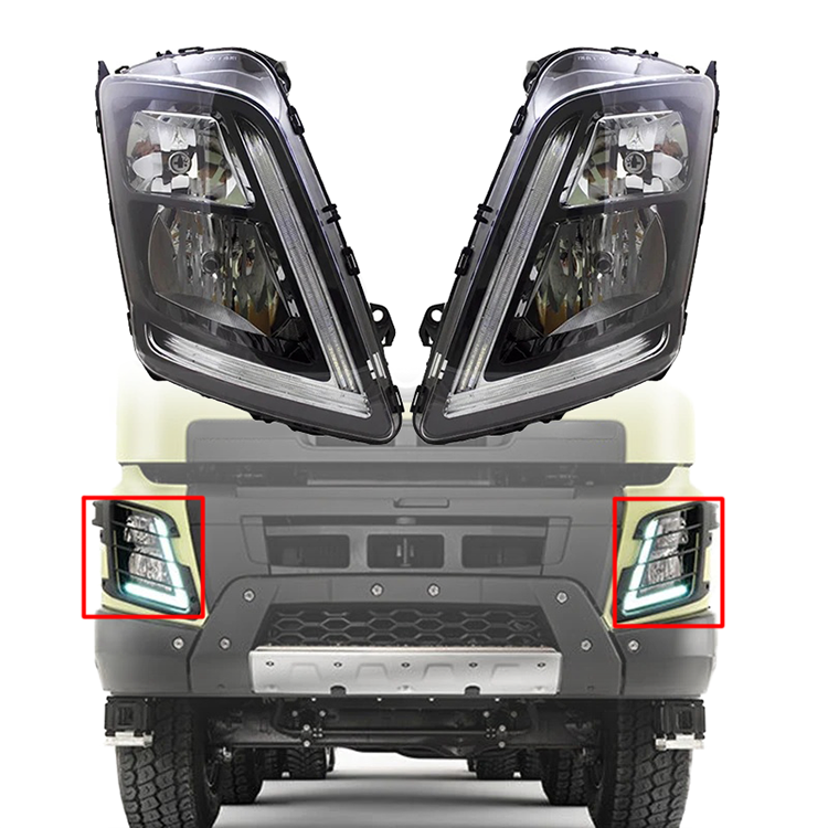 China Guangzhou 1PCS Head Light For VOLVO FMX500 Truck Headlight Assembly 22239056 22239057