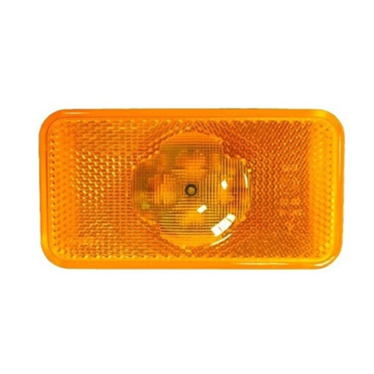 China Guangzhou 10Pcs 24V Yellow Led Reflector Side Marker Lamp Truck Warning Light 7482392733 For Renault/Volvo 20789440 20398660