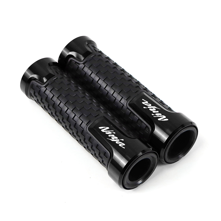 China Guangzhou 7/8 "22mm Handlebar Grips For Kawasaki Ninja 250 300 400 ZX-6R ZX-10R ZX-25R Accessories Motorcycle Handle Grip New