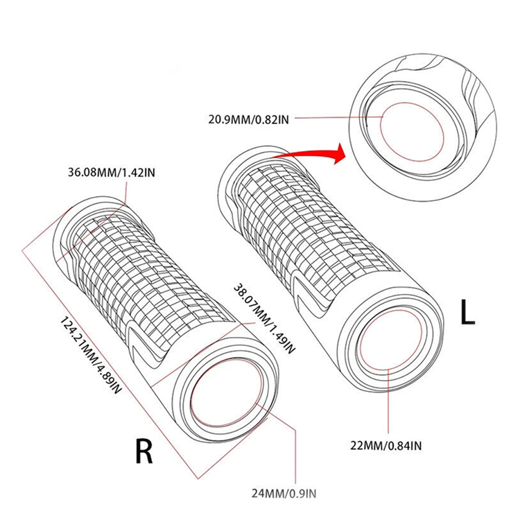 China Guangzhou CNC Rubber Anti Slip Handlebar Grips Handle bar For BMW G310GS G310R G 310 GS 2017 2018