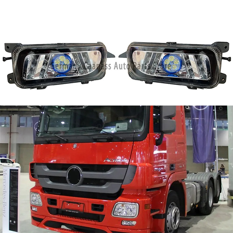 China Guangzhou 24V LED Fog Lamp For Mercedes Benz Trucks Actros MP2 Front Light Fog Lamp Assembly Parts 9438200156 9438200056