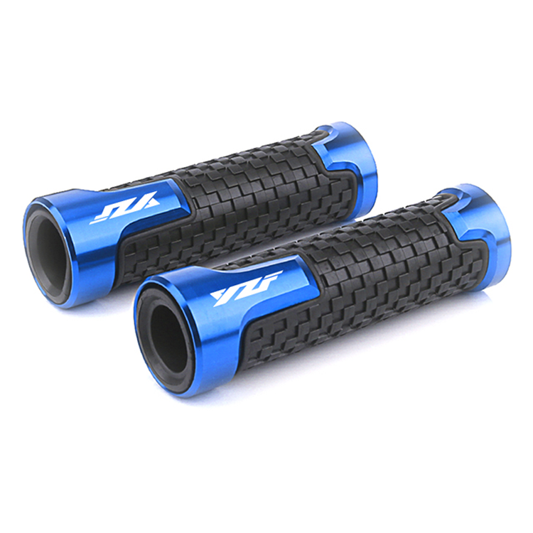 China Guangzhou For Yamaha YZF R1 YZF R6 YZFR6 YZF R125 CNC 22MM Motorcycle Handlebar Grips Handle Bar Cap End Plugs