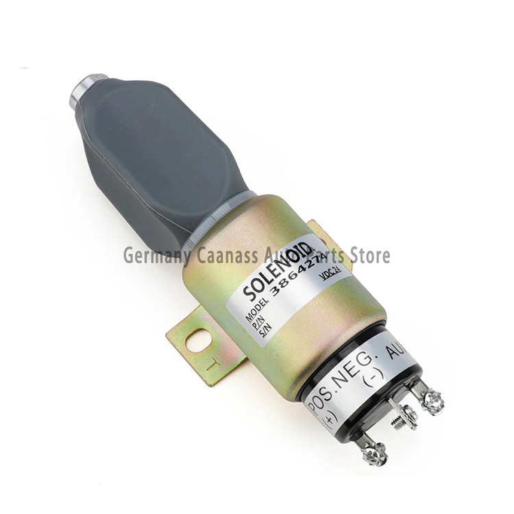 China Guangzhou Diesel Engine Fuel Shut Off Stop Solenoid For Cummins 3864274,1751-2467UIBIS5A, SA-3766T, 1700-2536, SA-3933-24