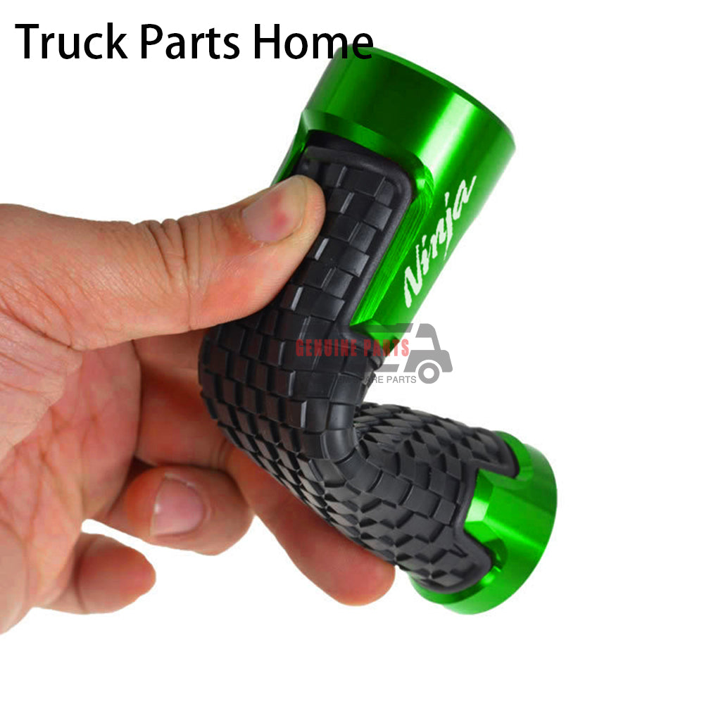 Motorcycle Handle Grip 7/8 "22mm CNC Rubber Handlebar Grips For Kawasaki Ninja 250 400 650 1000 ZX-6R ZX-10R ZX-25R Accessories