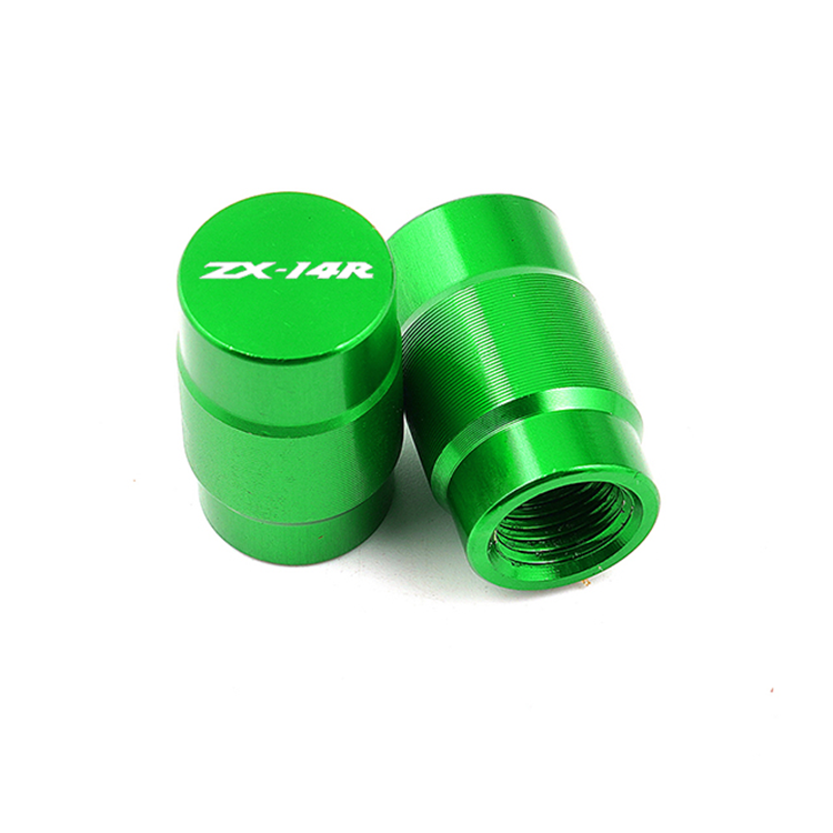 For Kawasaki ZX14R Motorcycle Tire Valve Air Port Stem Cover Cap Plug Car Accessories