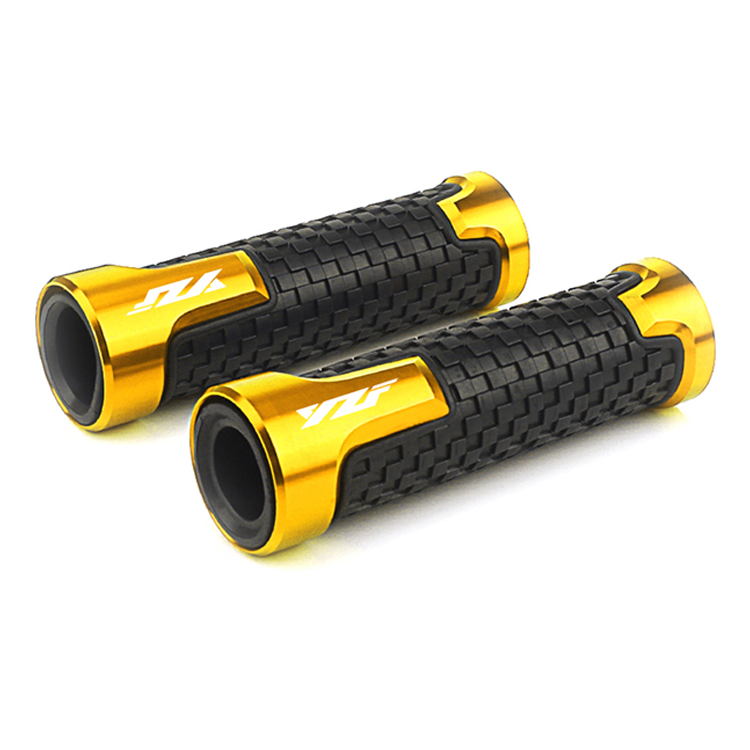 China Guangzhou For Yamaha YZF R1 YZF R6 YZFR6 YZF R125 CNC 22MM Motorcycle Handlebar Grips Handle Bar Cap End Plugs